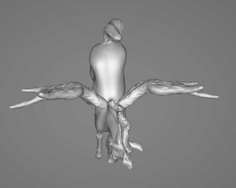 Poulain Chayenne avec des ailes par PrintedPonies en impression 3D