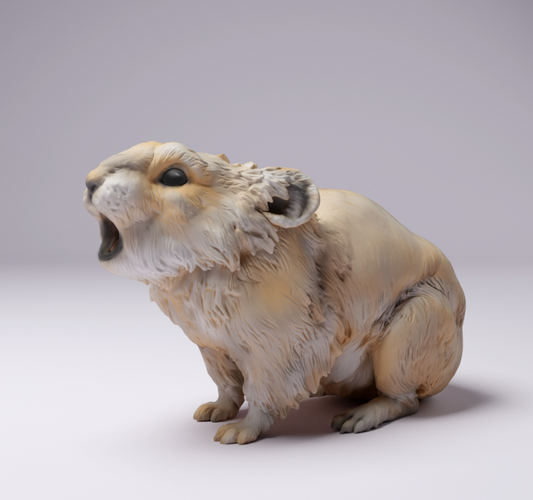 American Pika by animal den miniatures as 3D print