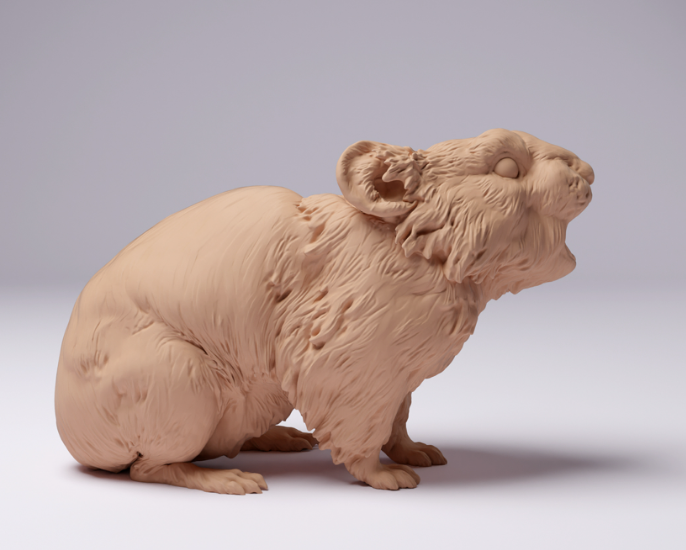 Amerikanisches Pika von Animal den miniatures