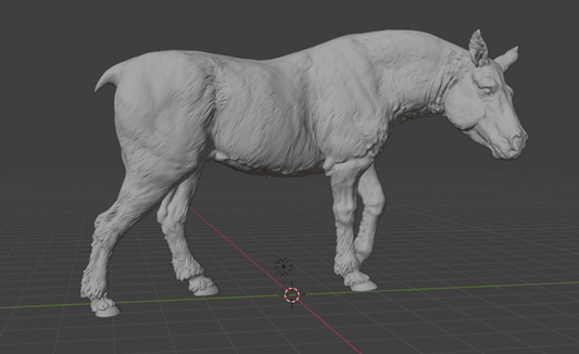 Poney Fjord tout doux Custer Edition par Animal den miniatures