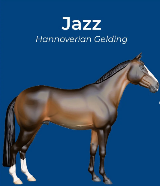 Hanoverian stallion "Jazz" / Exclusive model from Izumis.equine.barn