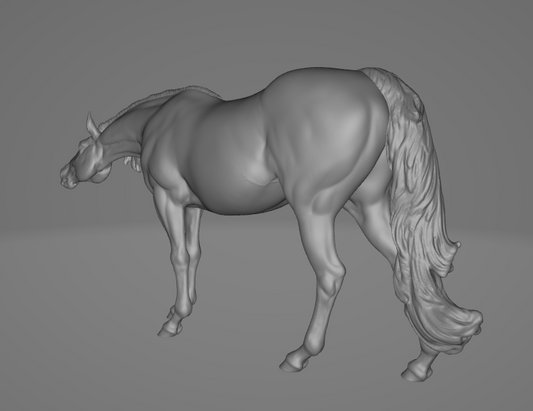 Hengst "Jasper" von PrintedPonies als 3D Druck