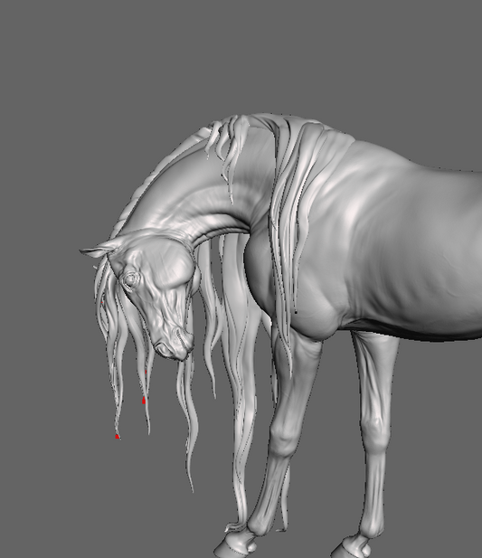 Stute "Lucille" von BreathTime als 3D Druck