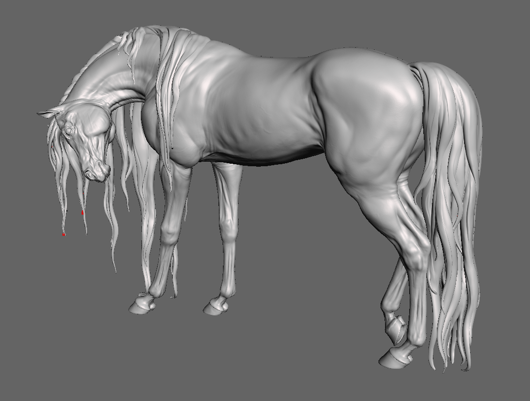 Mare "Lucille" by BreathTime as 3D print