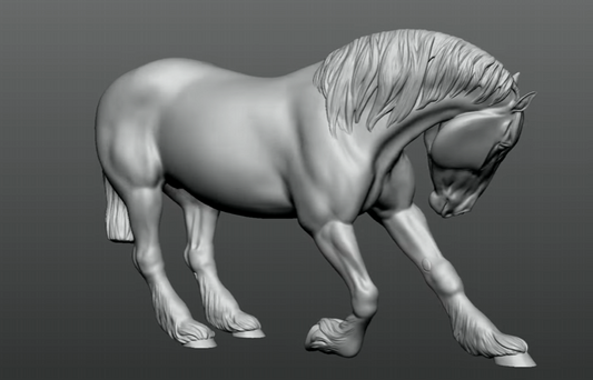 Comtois Stute "Mahaut" von monocerosrm / Exklusiv nur bei uns erhältlich