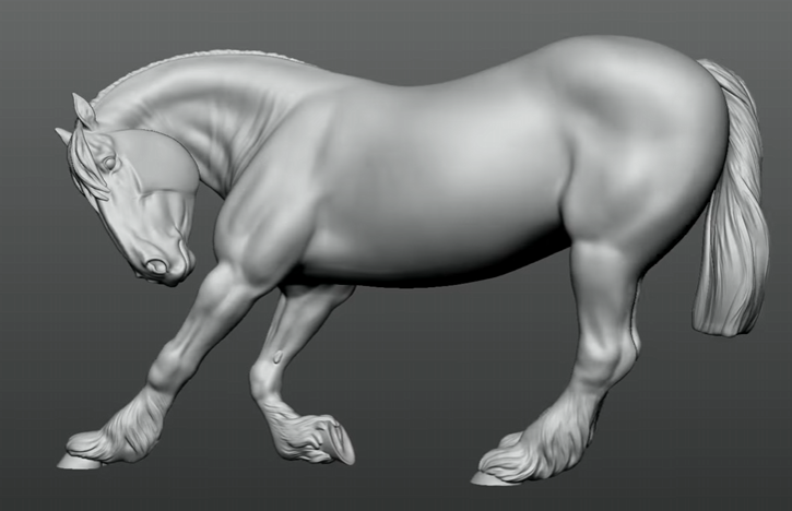 Comtois Stute "Mahaut" von monocerosrm / Exklusiv nur bei uns erhältlich