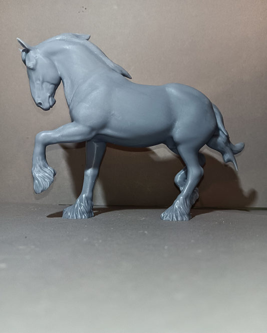 Étalon frison au galop par Foxys_Rapaints / Exclusivité disponible uniquement chez nous