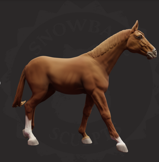 Roach Horse by Snowball Sculpts