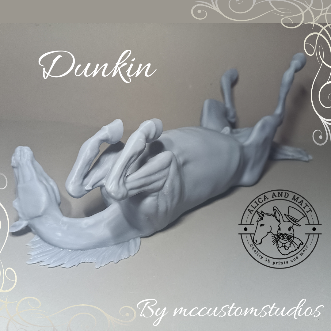 Étalon cabré / En collaboration avec mccustomstudio
