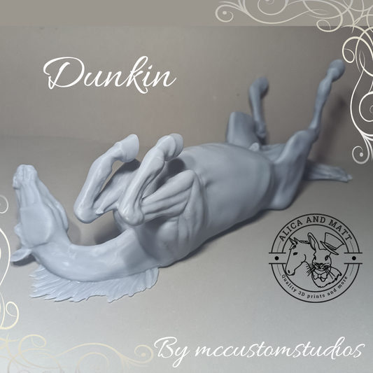 Étalon cabré / En collaboration avec mccustomstudio