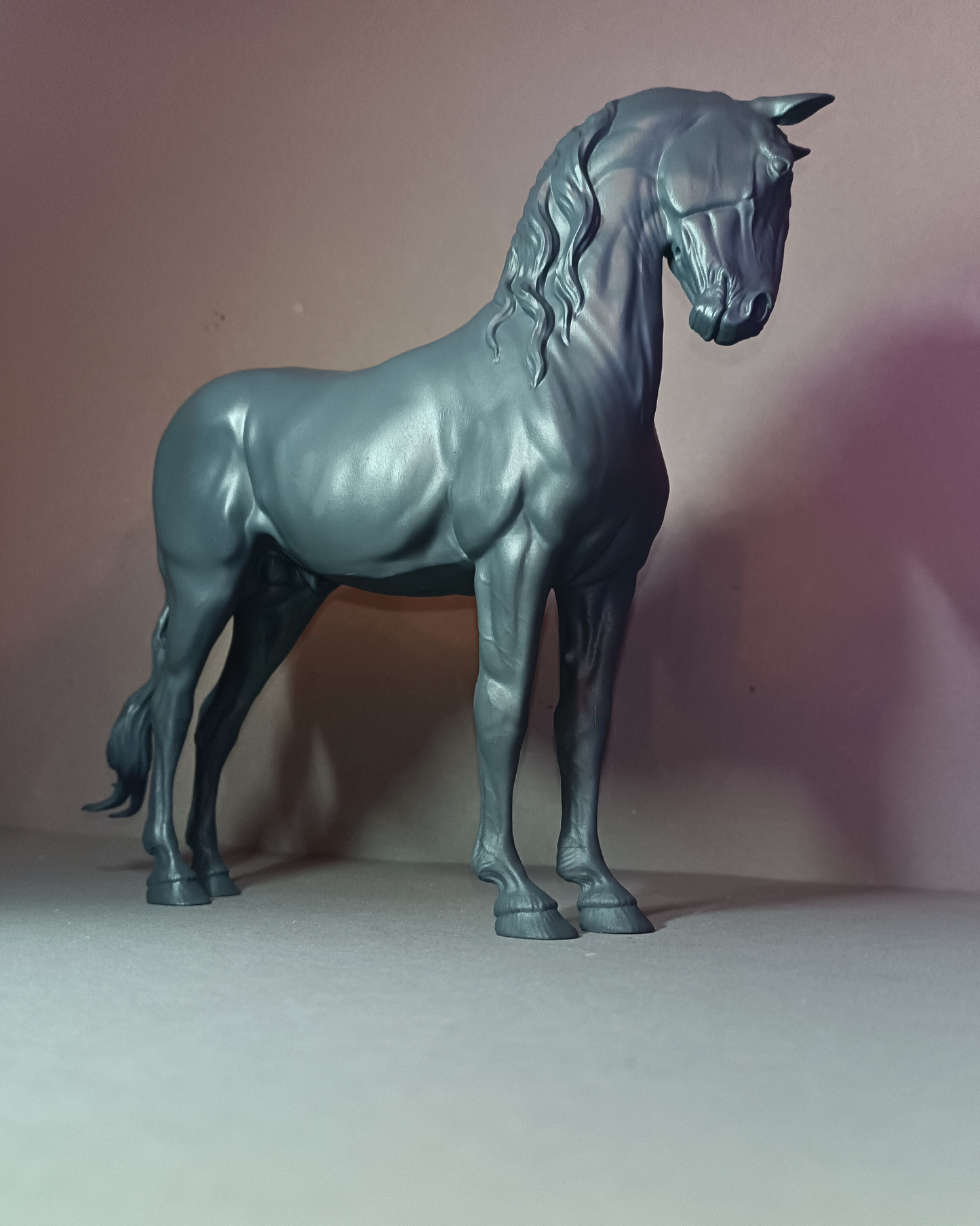 Edler Warmblut Hengst von Mirek_Arts als 3D Druck