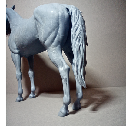 Akhal-Teke en pose T par Florence Thibault en impression 3D / modèle exclusif pour Zillya_arts