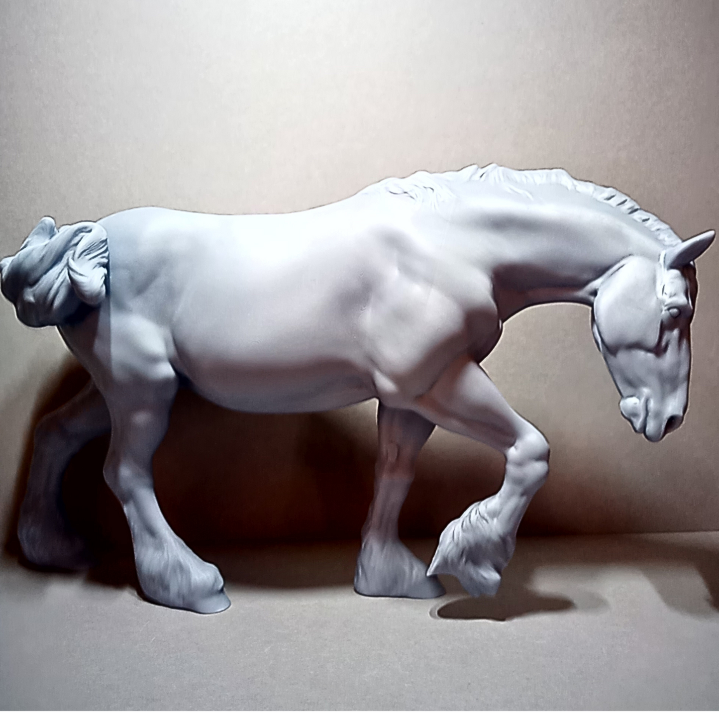 Jument de trait « Poppy » par Printed Ponies en impression 3D