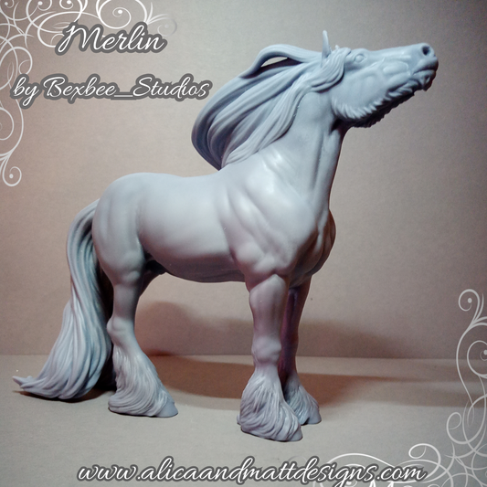 Merlin without Horn by Bexbee Studios