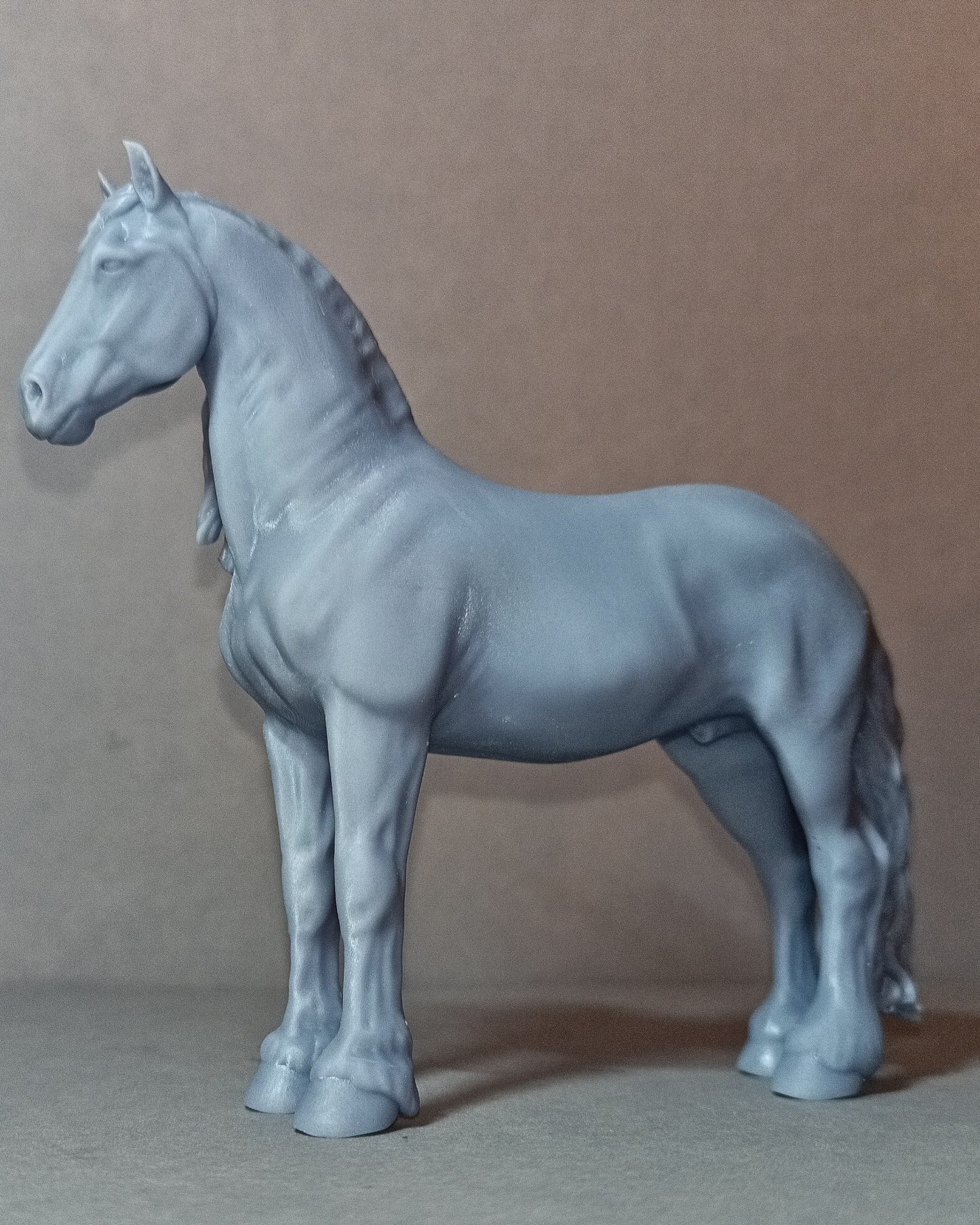 Friesian stallion "Devil" by mccustomstudio / In collaboration with mccustomstudio