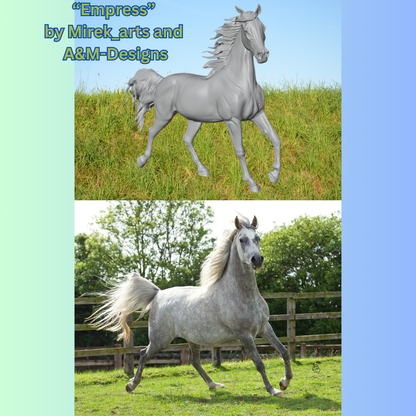 Pura Raza Espanol-Mix mare "Tamiya" by Mirek_art_models / Only available from us!