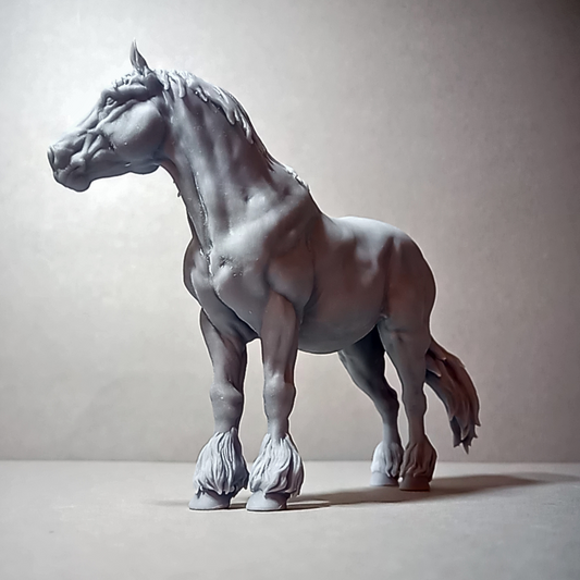 « Pluton (Suffolk Punch) » par animal den miniatures