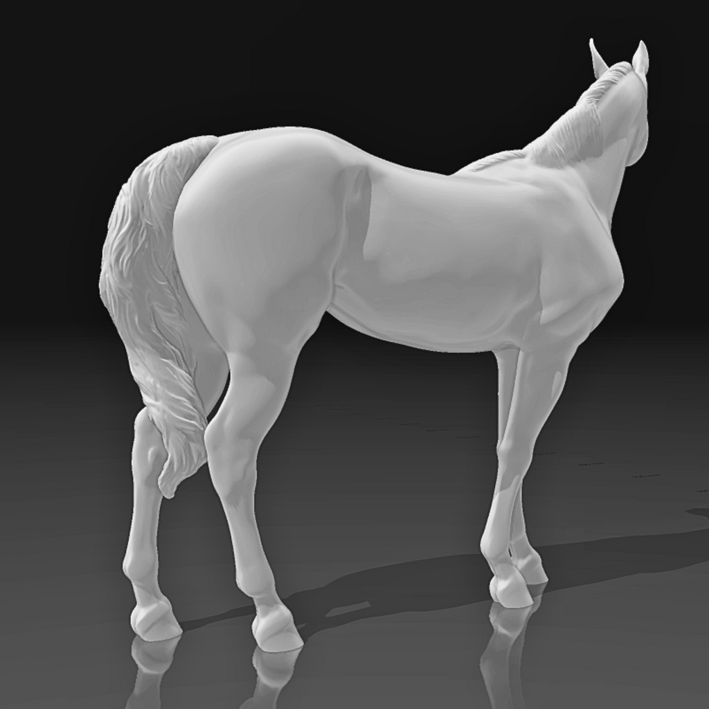 Duo Achal-Tekin « Mona et Lisa » par PrintedPonies en impression 3D