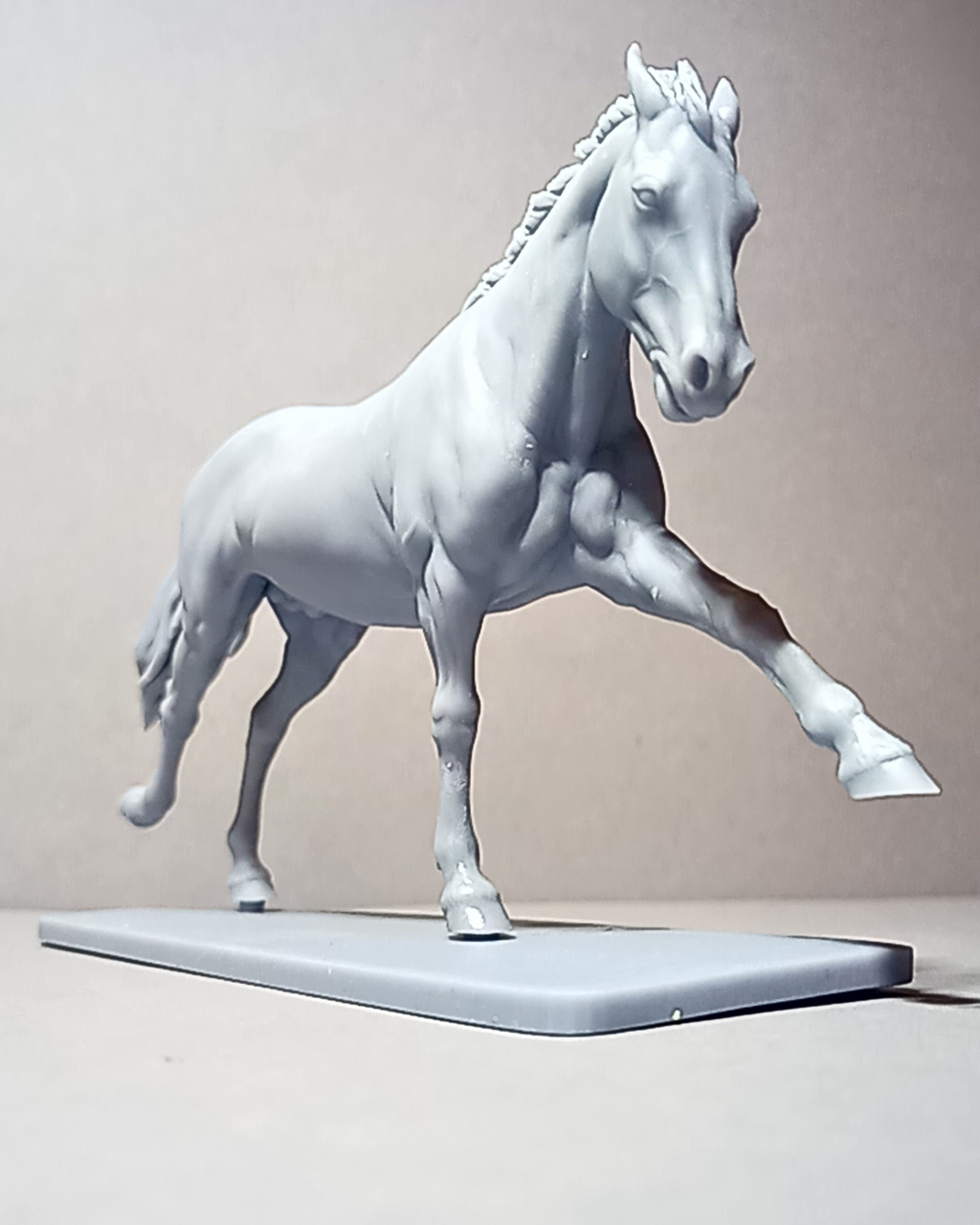 Cheval de course de Kristina Katunina comme impression 3D