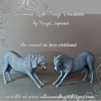 German Riding Pony "Vendetta" in 2 versions / Exclusively available from us