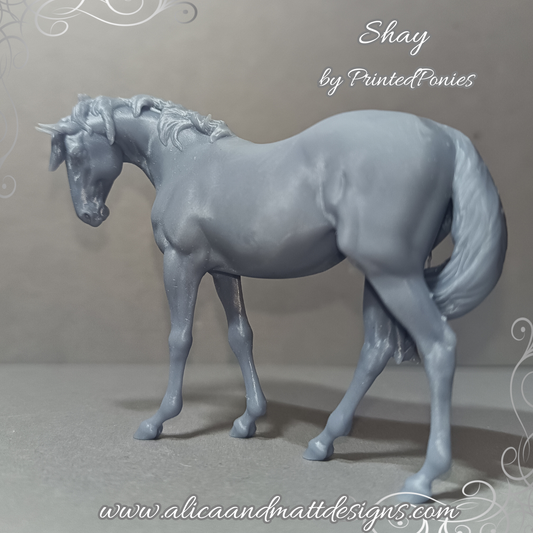 Stute Shay von PrintedPonies als 3D Druck