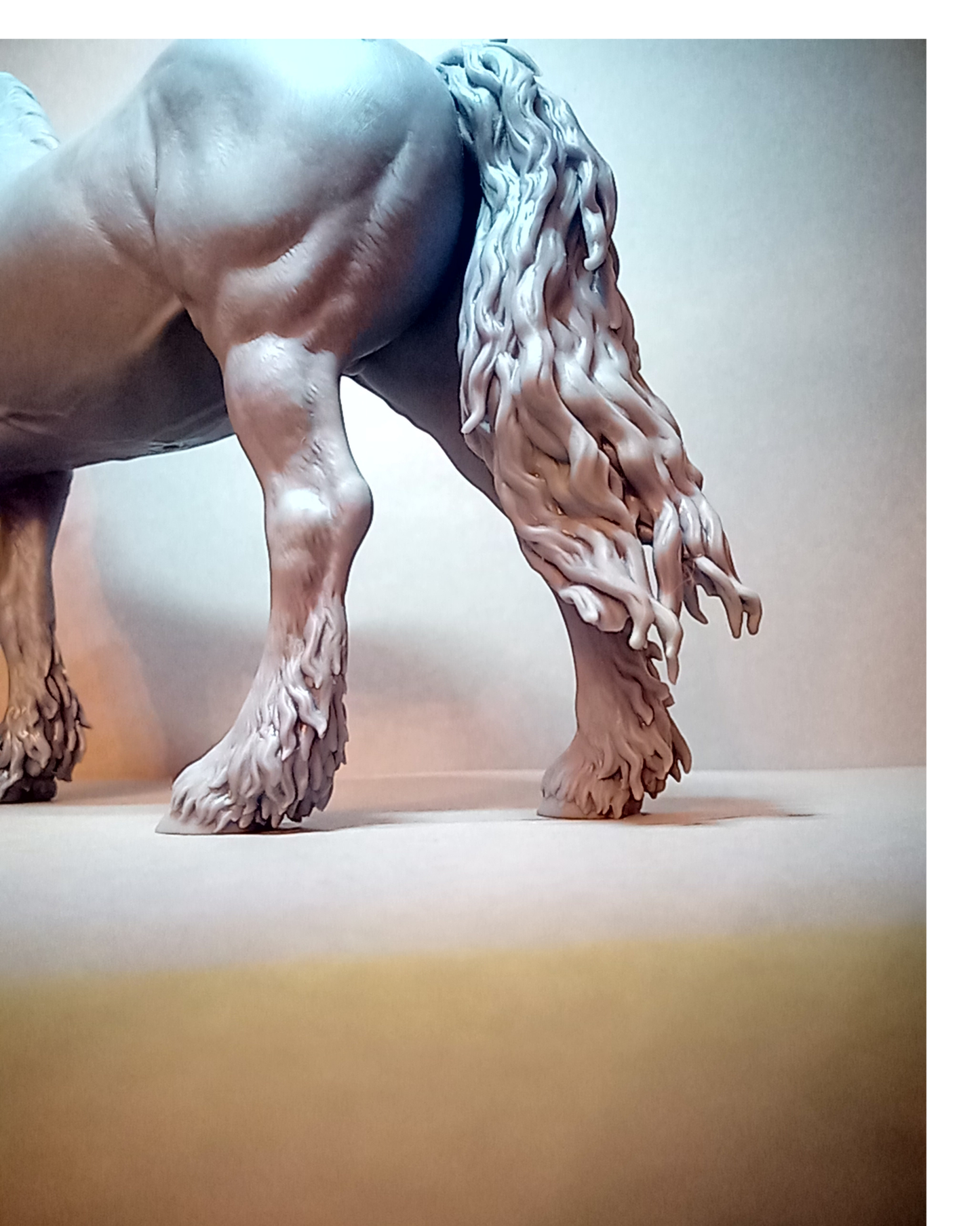 Étalon de cheval de trait par Katrina Katunina en impression 3D