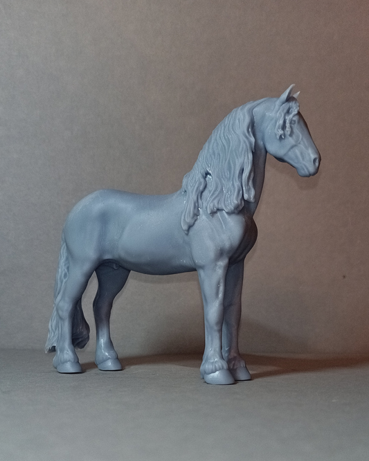 Friesenhengst "Devil" von mccustomstudio / In Zusammenarbeit mit mccustomstudio