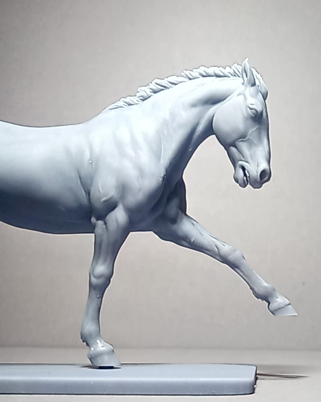 Cheval de course de Kristina Katunina comme impression 3D