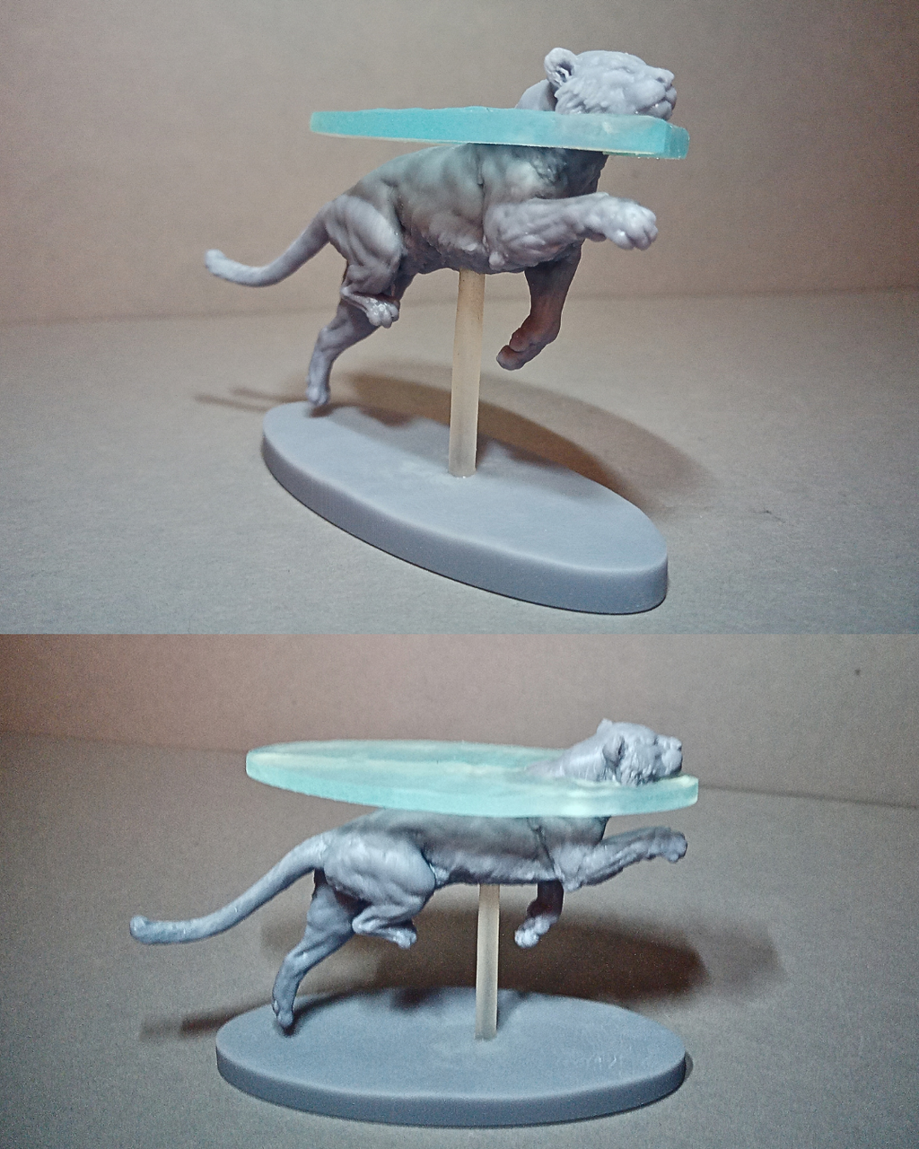 Schwimmender Sumatra Tiger von Animal den miniatures