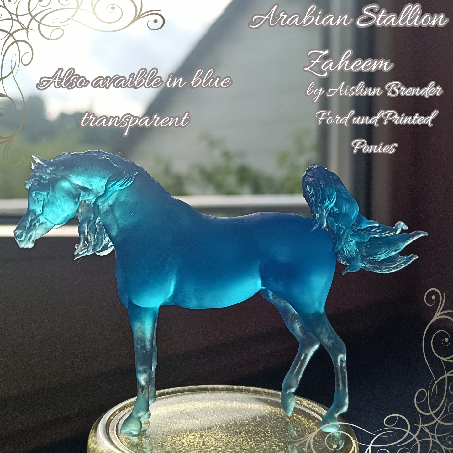 Araberhengst "Zaheem" von Aislinn Brender Ford und PrintedPonies / Limitierte Stückzahlen + Zertifikat