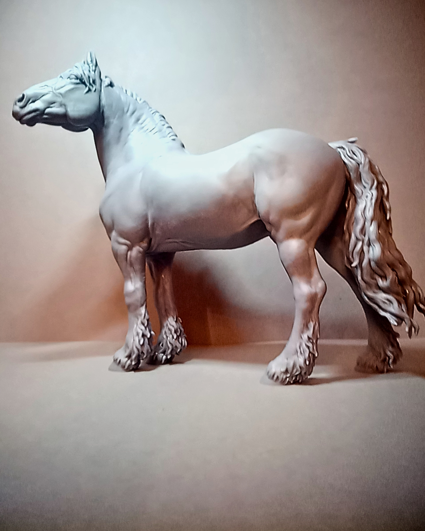 Étalon de cheval de trait par Katrina Katunina en impression 3D