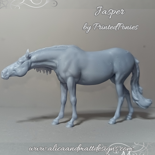 Hengst "Jasper" von PrintedPonies als 3D Druck