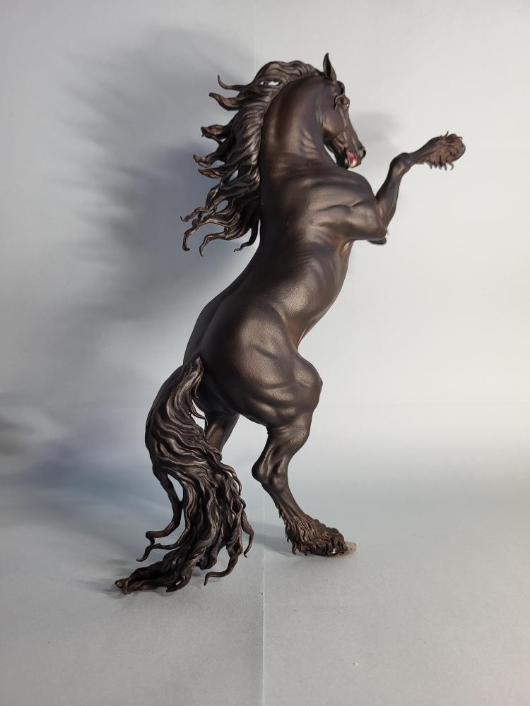 Rearing Frisian "Dwaine" by BreathTime as 3D print