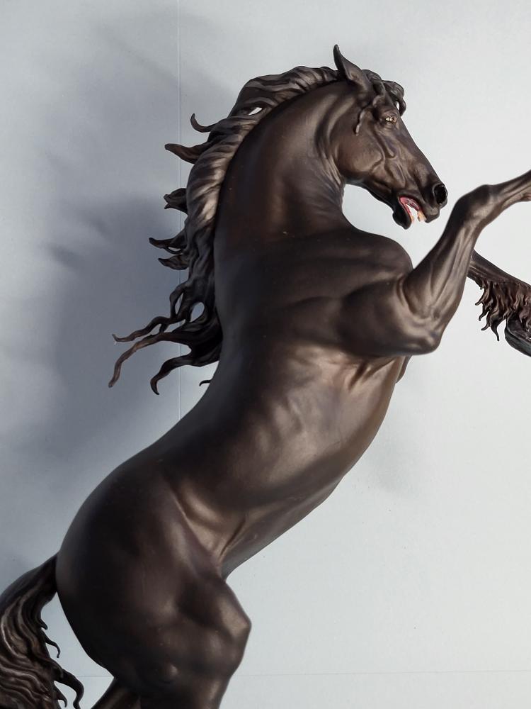 Rearing Frisian "Dwaine" by BreathTime as 3D print