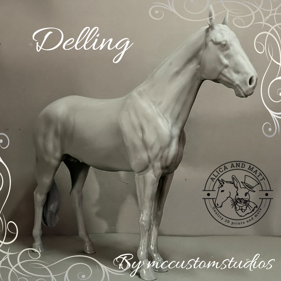 Warmblut Hengst "Delling" von mccustomstudio / In Zusammenarbeit mit mccustomstudio