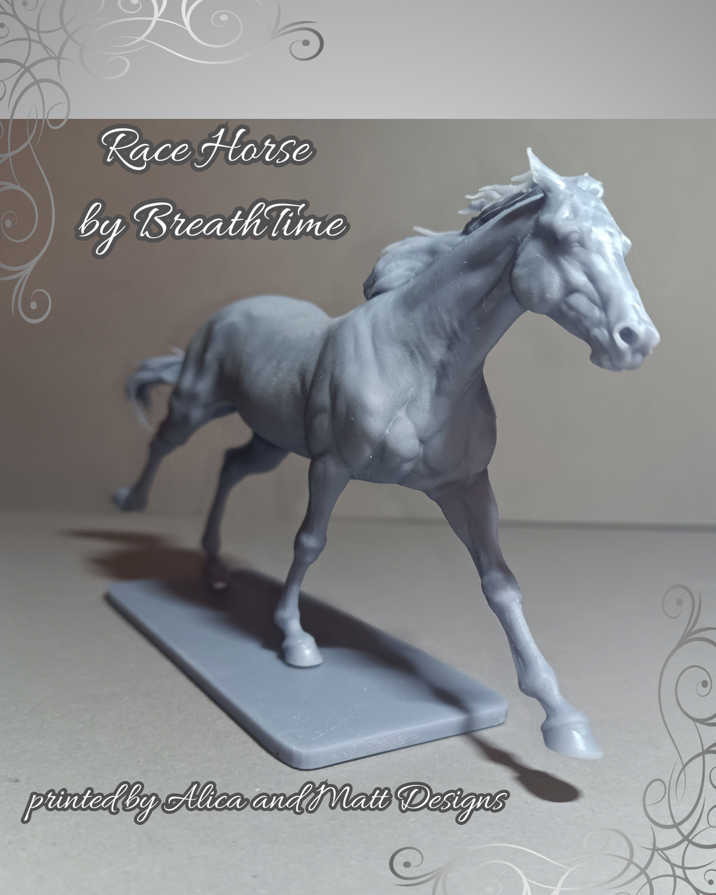 Étalon courant "Thunder" de BreathTime en impression 3D