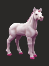 Poulain licorne n°4 de Snowball Sculpts en impression 3D