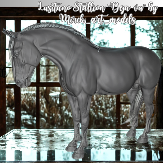 Lusitano Hengst "Deja-Vu" von Mirek_art_models / Exklusiv nur bei uns erhältlich