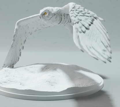 Harfang des neiges par Animal den miniatures