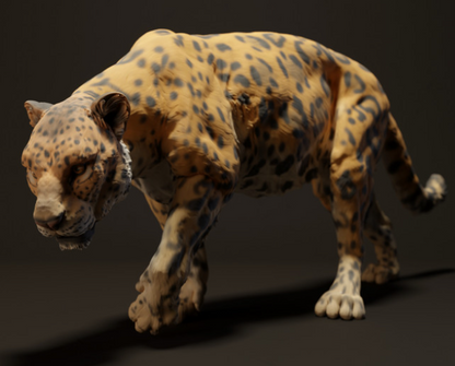 Stalking Jaguar by Animal den miniatures