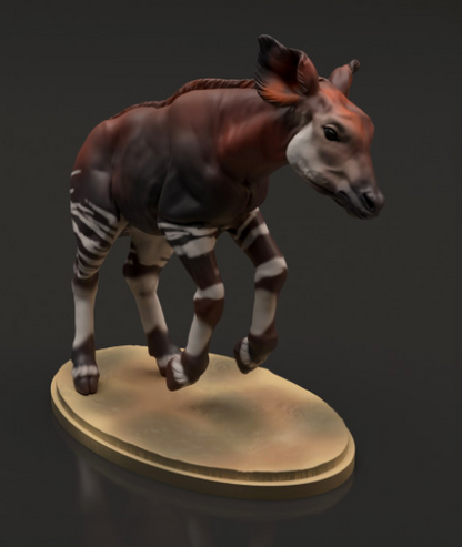Okapi Kalb von Animal den miniatures