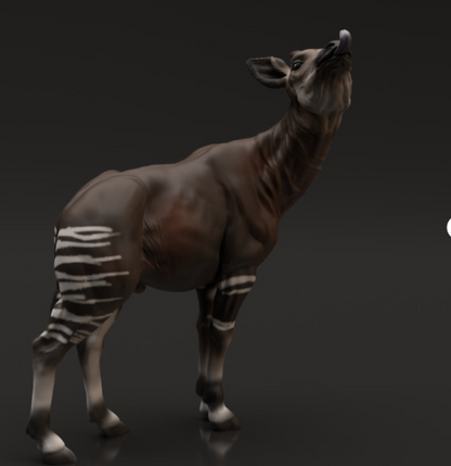 Okapi from Animal the Miniatures