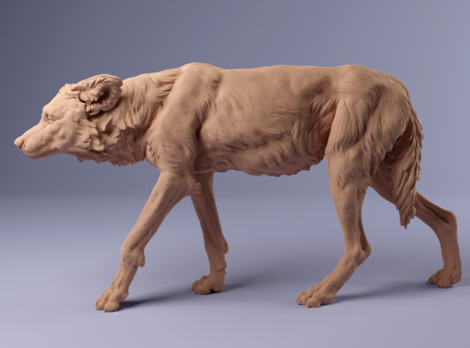 Chien sauvage d'Afrique par Animal den Miniatures