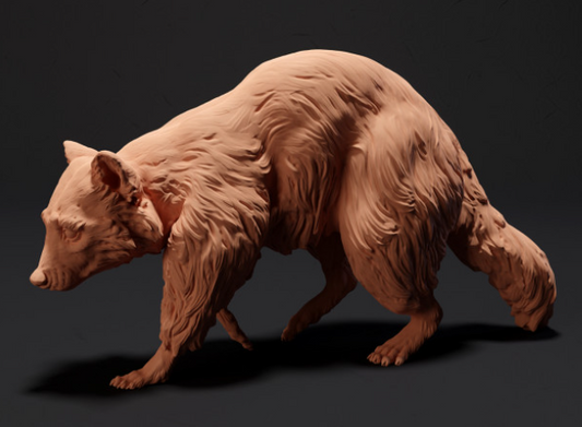 Raton laveur d'Animal Den Miniatures