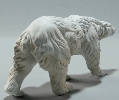 Laufender Polarbär von Animal den miniatures