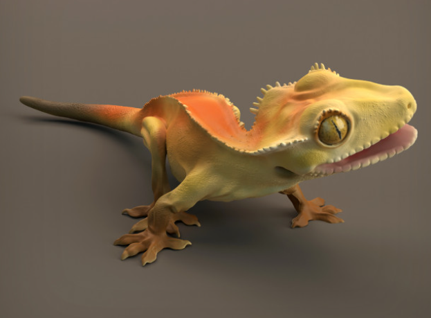 Gecko de Animal den miniatures