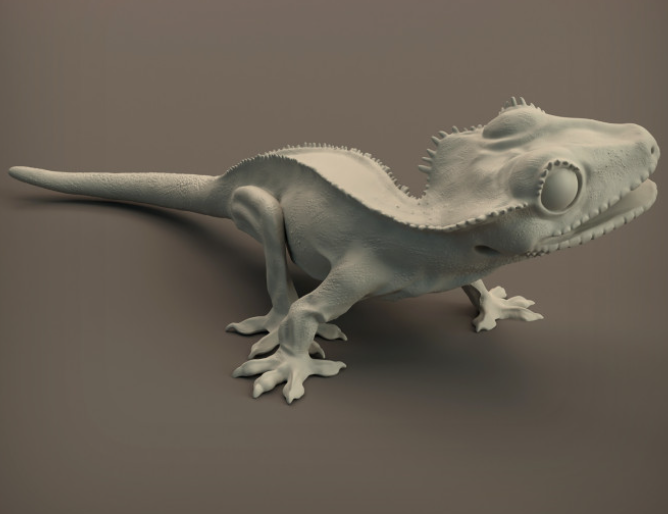 Gecko de Animal den miniatures