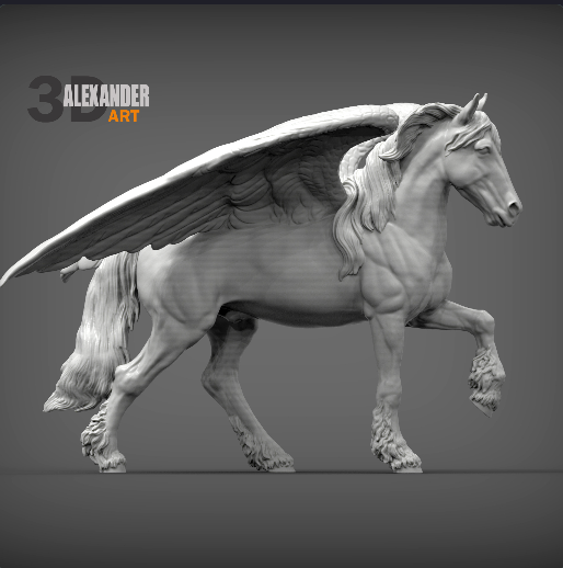 Primrose - Pegasus (Frieze) by Azukmenko