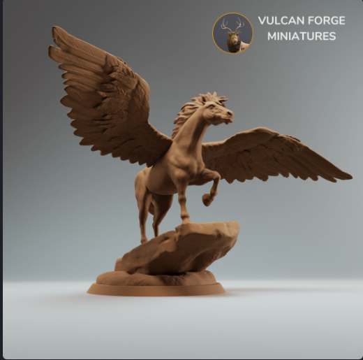 Pegasus Figur Modellpferd