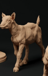 Chèvre n°1 d'Animal den miniatures